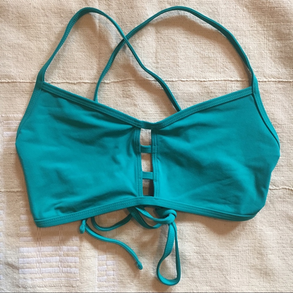 NWT Jolyn Tomcat tie back bikini top sz XXXXL